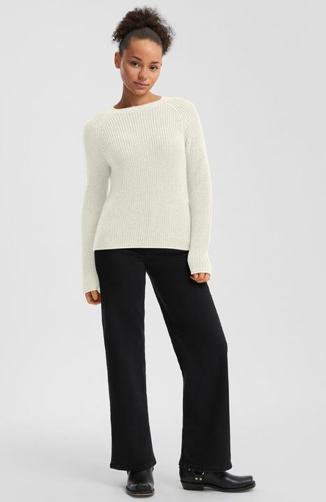 Produktbild S.Oliver Strickpullover Melierter Strickpullover mit Raglanärmeln (XL)