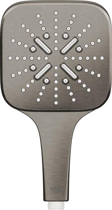 Produktbild Grohe HB RAINSHOWER SMARTACTIVE 130 CUBE hard graphite gebürstet (3 Strahlarten)