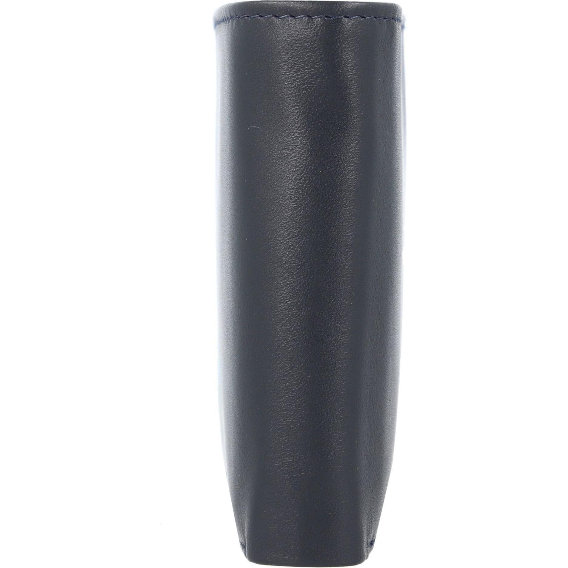 Thumbnail - Esquire, Herren, Portemonnaie, Harry Geldbörse Leder 12 cm, Blau