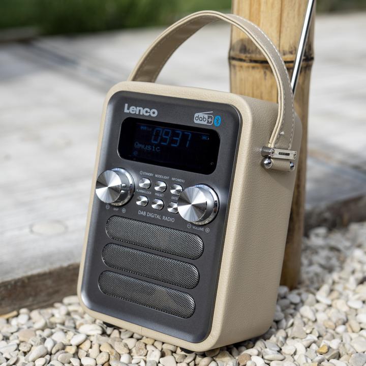 Produktbild Lenco PDR-051 Taupe (DAB+, FM, Bluetooth)