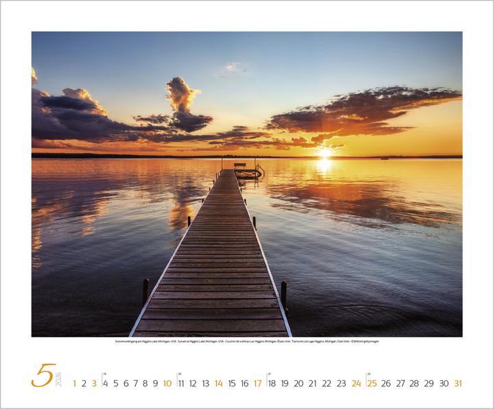 Image du produit Verlag Bildkalender AugenblickeStill 2026, Papierformat: Kein (Pas de)