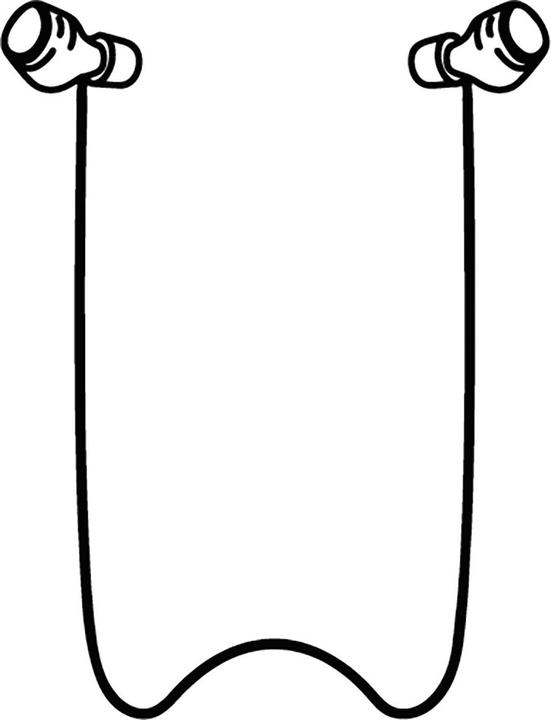 Produktbild ISOtunes Sicherheitsband für Caliber Bluetooth Gehörschutz (Gehörschutz Ersatzpolster)