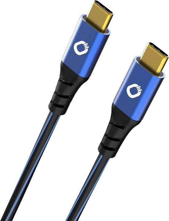 Produktbild Oehlbach USB Kabel 3.2 Gen1 (USB 3.0 / 3.1 Gen1) C™ Stecker, Stecker 1.00 m vergoldete Steckkontakte (1 m, USB 3.1)