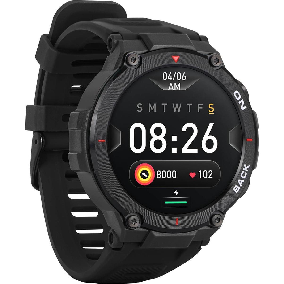 Garett Smartwatch GRS (Schwarz) (51 mm), Smartwatch