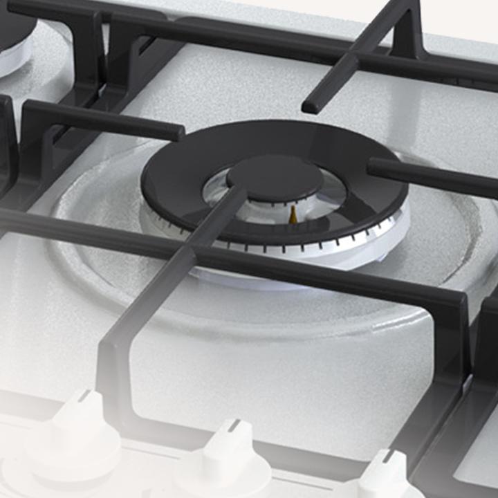 Actual product image Hisense GM773XF Cooktop Stainless Steel Built-in Gas 5 Cooker(s)