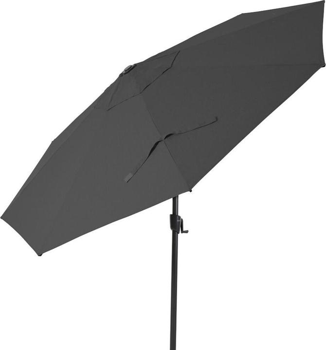 Actual product image Siena Garden Bosco centre pole parasol anthracite/anthracite Ø 300 cm (3 m)