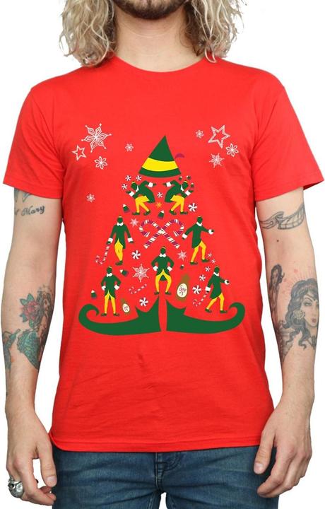 Produktbild Elf Christmas Tree TShirt (S)