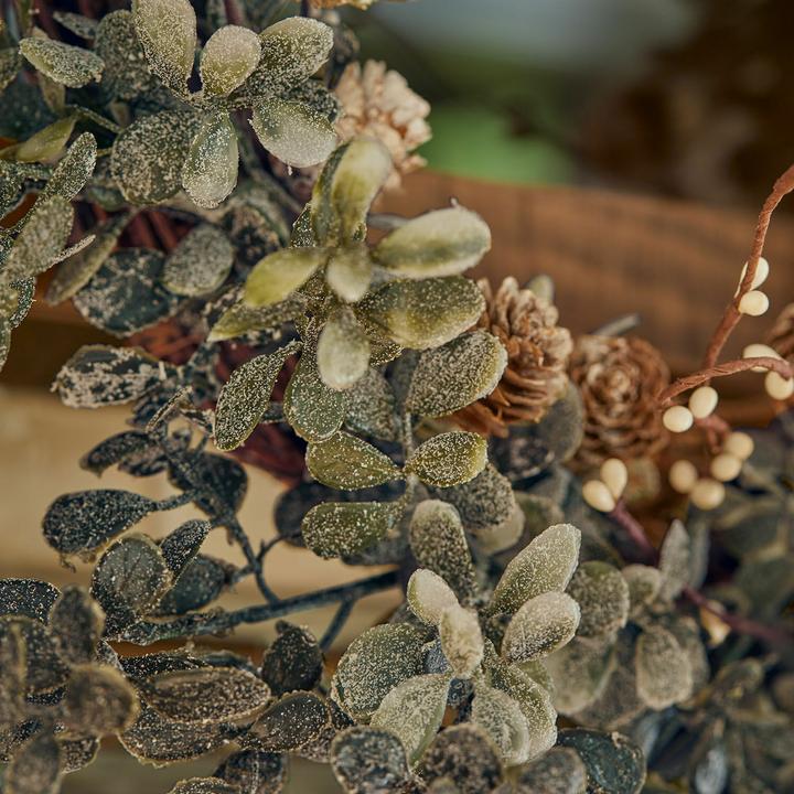 Image du produit Loberon Kranz Veloume grün (10 cm, 50 cm)