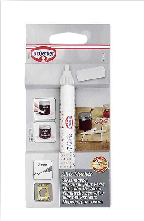 Produktbild Dr. Oetker Glas Marker (1x)