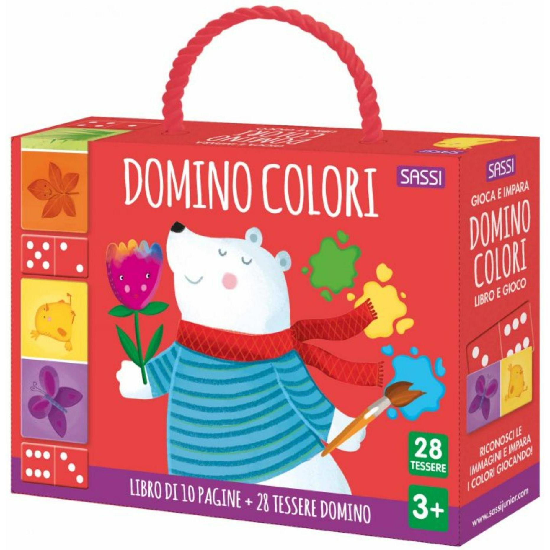 Sassi Gioca e Impara. Domino Colori