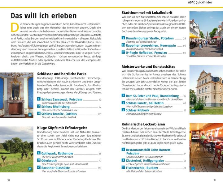 Produktbild Reiseführer Brandenburg (Deutsch, Bärbel Rechenbach, 2018)