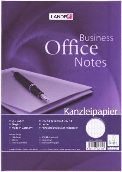 Immagine prodotto Landré Carta da ufficio Office A3/A4 (80 g/m², 250 x, A4)
