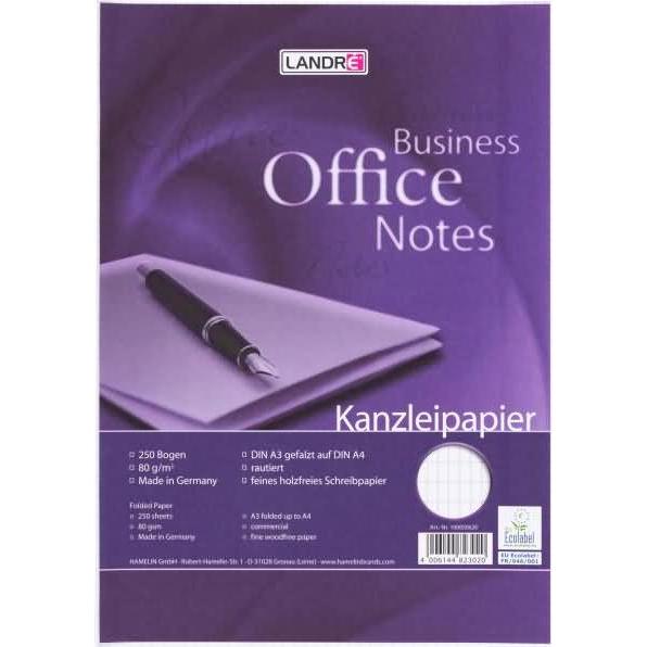 Thumbnail - Landré, Kopierpapier, Office A3/A4 Kanzleipapier (80 g/m², 250 x, A4)