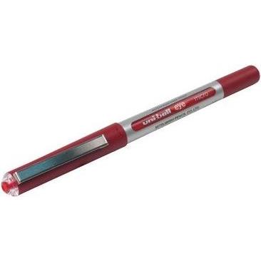 Thumbnail - Uni-ball, Schreibstifte, 9000502 Eye Tintenroller Mikro 0,5 mm Spitze 0,2 mm Strichbreite 12 Stück rot (Rot, Grau, 12 x)