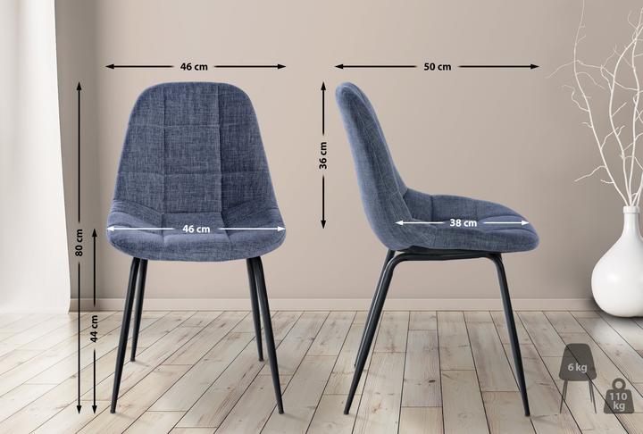 Produktbild Swisshandel24 Stuhl Tom Stoff