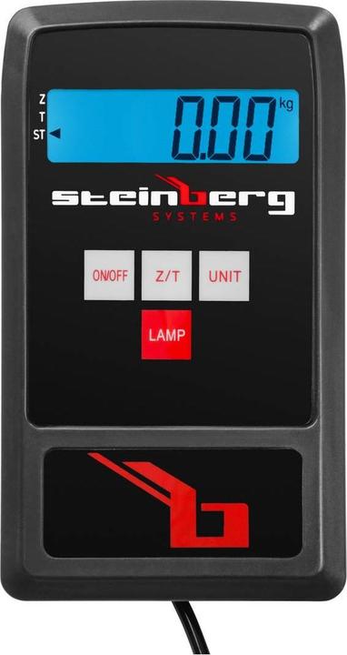 Produktbild Steinberg Paketwaage Plattformwaage Präzisionswaage Tischwaage Digitalwaage 100 kg/10g LCD