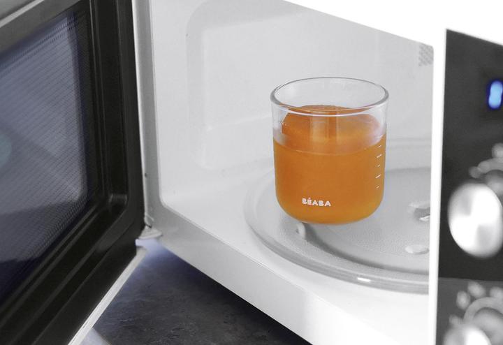 Actual product image Beaba Glass portions 6 pcs. 250ml (Sun mix)