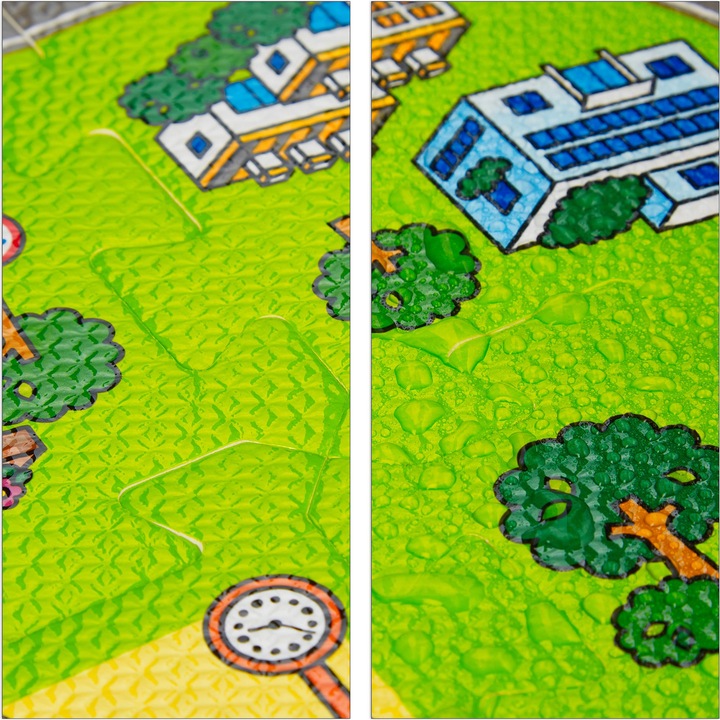 Actual product image Relaxdays Road with animals (31 x 31 x 1 cm)