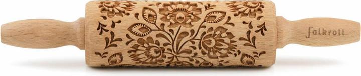Actual product image Folkroll 3D motif pastry roll 'Folk Floral' junior