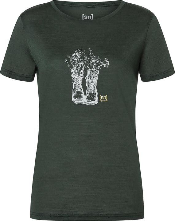 Actual product image Super Natural W Blossom Boots Tee (XS)
