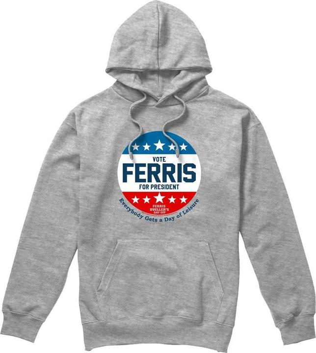 Produktbild Ferris Bueller´s Day Off Ferris Bueller's Day Off Vote Ferris For President Kapuzenpullover (S)