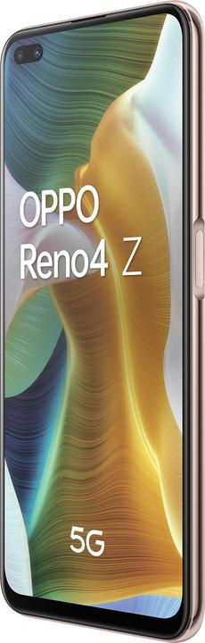 Actual product image OPPO Reno4 Z (128 GB, Dew White, 6.57", Dual SIM, 48 Mpx, 5G)
