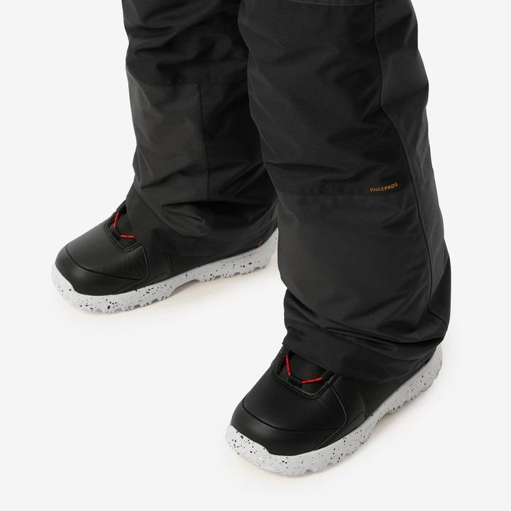 Produktbild Wedze Snowboardhose Latzhose Kinder Piste - 500 grau (164)