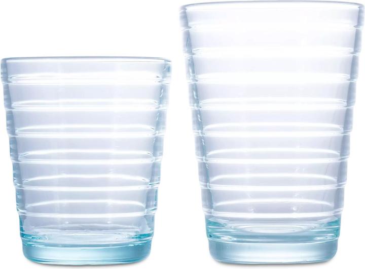 Immagine prodotto Iittala Bicchiere d'acqua con anelli decorativi (0.22 l, 2x)