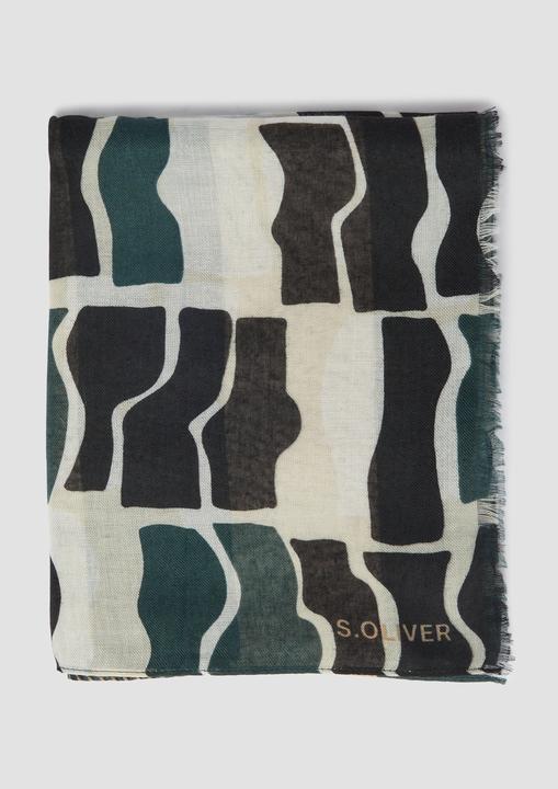Immagine prodotto s.Oliver Tuch Schal mit Streifen-Artwork