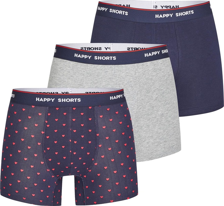 Produktbild Happy shorts Boxershort Casual Bequem sitzend (M, 3er Pack)
