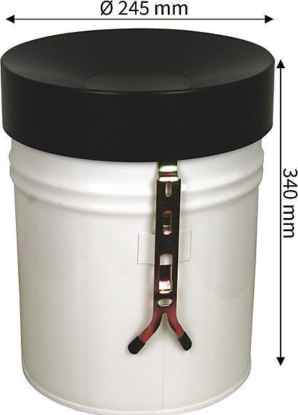 Produktbild kaiserkraft Wandabfallbehälter (16 l)