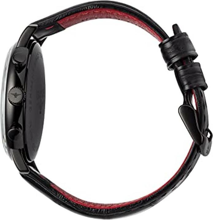 Actual product image Elysee Minos Quartz Watch with Black Strap