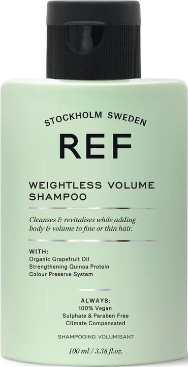 Actual product image Ref. REF Weightless Volume Shampoo 100 ml (100 ml, Liquid shampoo)