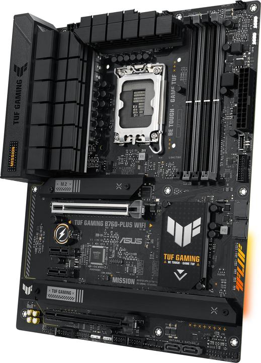 ASUS TUF GAMING B760-PLUS WIFI (LGA 1700, Intel B760, ATX)