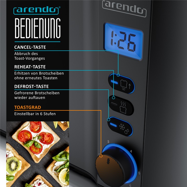 Produktbild Arendo Toaster