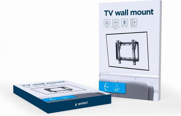 Image du produit Gembird WM-42T-04 (Mur, 35 kg, 23" - 42")