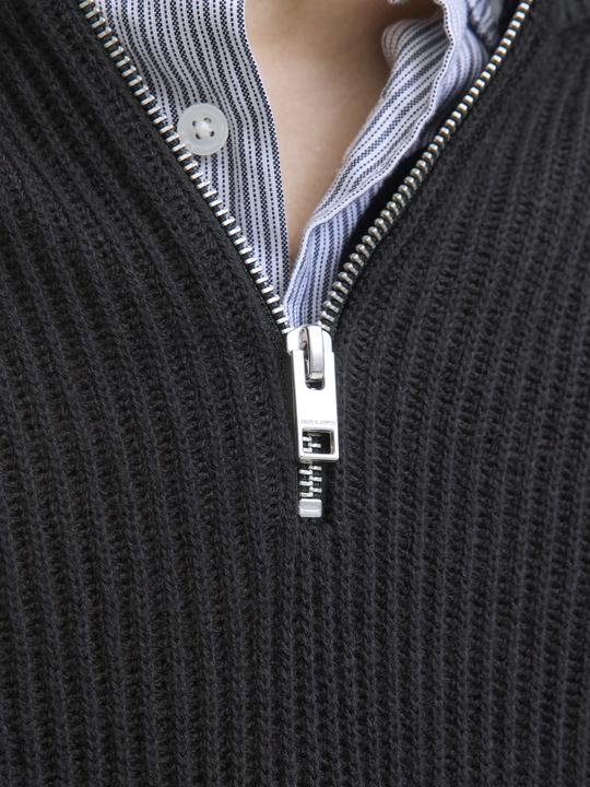 Image du produit Jack & Jones Einfarbig Strickpullover Strickpullover (XL)