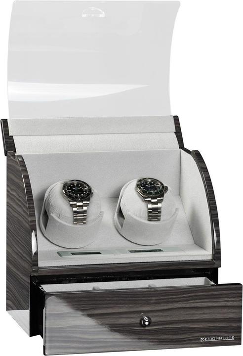 Produktbild Designhütte Uhrenbeweger Basel 2 LCD - Doak (2 x)