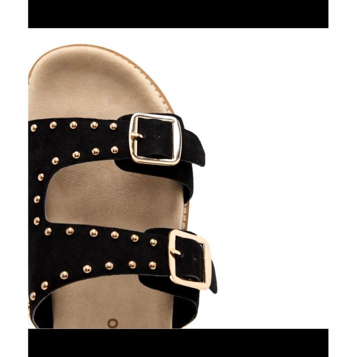 Actual product image Gioseppo Stella Leather Sandals (40)