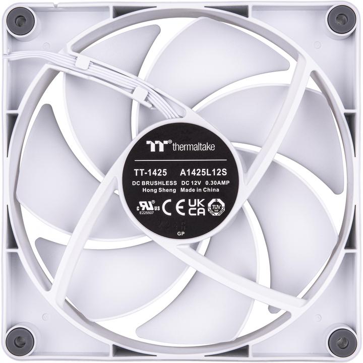 Produktbild Thermaltake TT CT140 PC Cooling Fan White 2 Pack CL-F152-PL14WT-A (140 mm, 2 x)