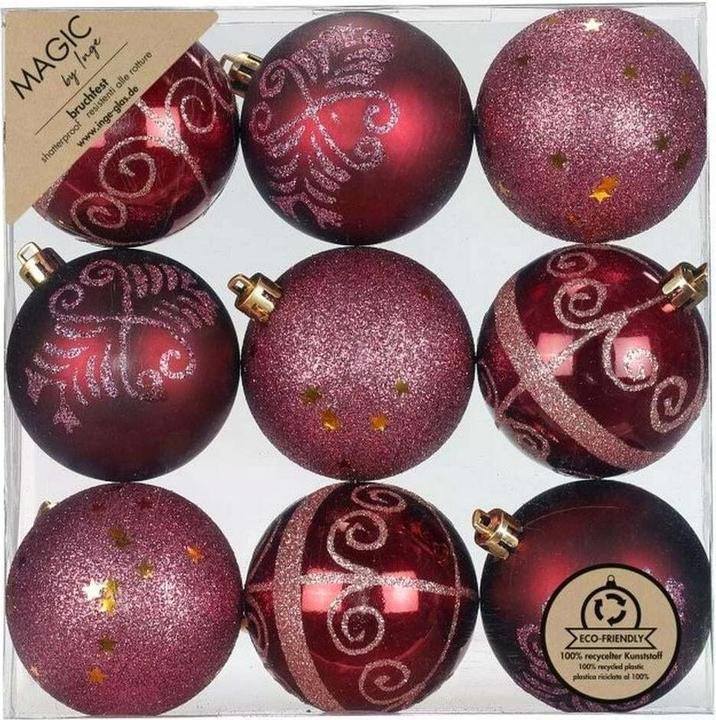 Produktbild Inge’s Glas Christmas Decor Weihnachtskugel (9x)