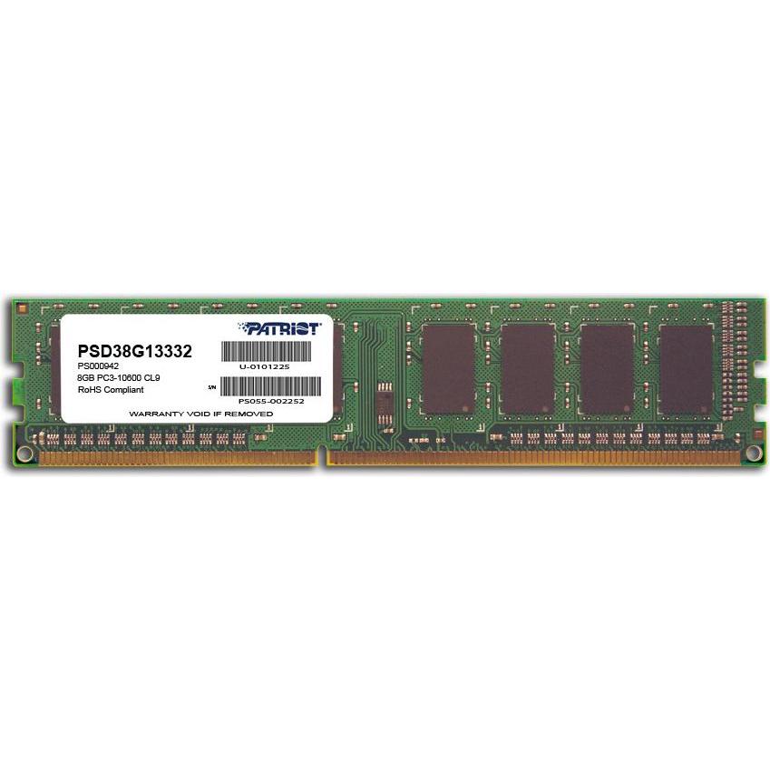 Thumbnail - Patriot Signature Line (1 x 8GB, 1333 MHz, DDR3-RAM, DIMM), RAM, Grün