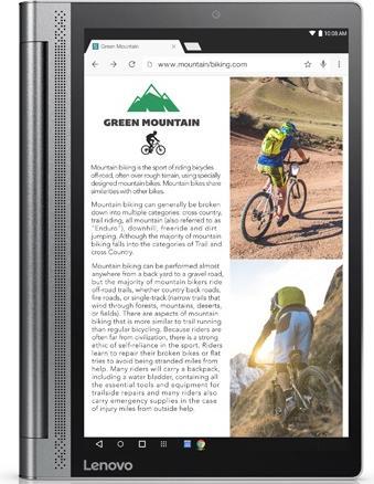 Actual product image Lenovo Yoga Tab 3 Plus (4G, 10.10", 32 GB, Black)