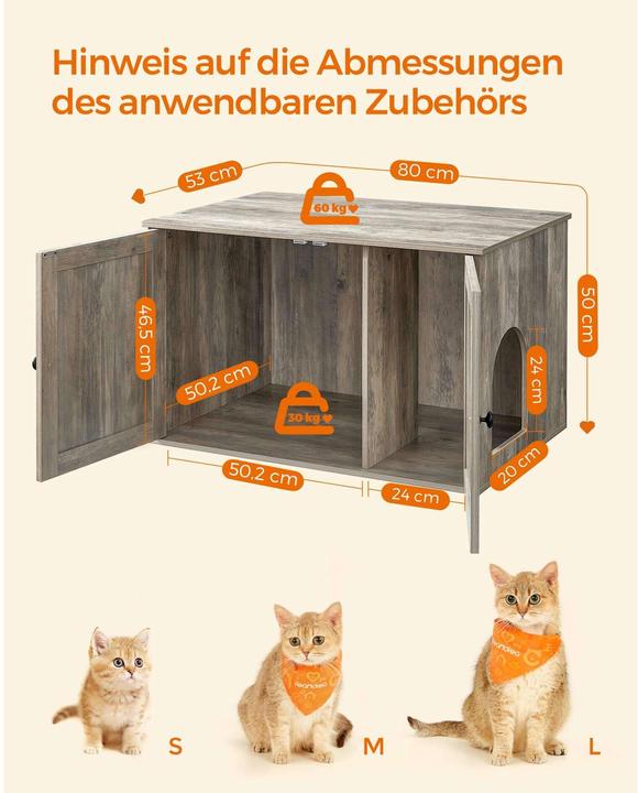 Image du produit Feandrea Mr. Kittens (Bac à litière fermé)