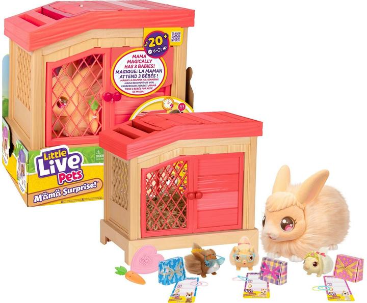 Little Live Pets Mama Surprise Hase beige Little