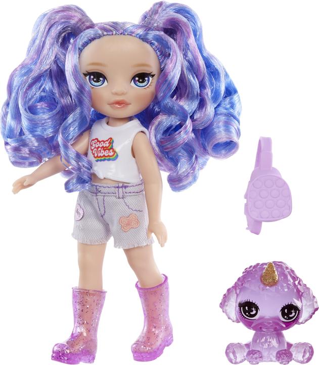 Actual product image MGA Rainbow High Littles Dolls- Amethyst (Purple)