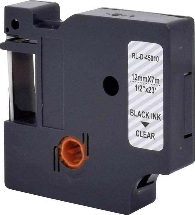 Immagine prodotto Renkforce RF-LT-D45010 Compatibile sostituisce DYMO D1 - 45010 12 mm Ba (1.20 cm, Nero)