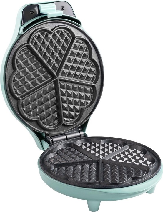 Image du produit Bestron ASW217M Gaufrier 5 gaufre(s) Couleur menthe