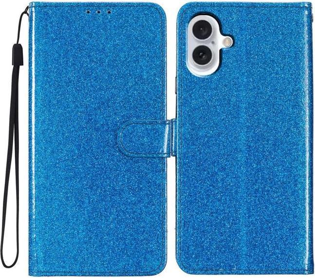 Actual product image MU Style PU Leather Bling Series (Apple iPhone 16 Plus)