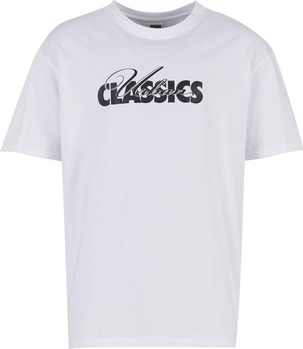 Actual product image Urban Classics UC Cursive Bold Logo Heavy Oversized Tee - 171107 (S)